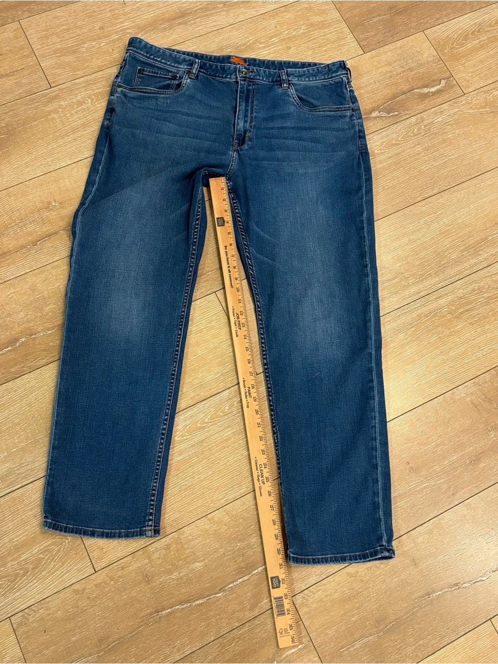 Tommy Bahama Relaxed Straight Leg jeans 38x31 Men’s Blue Stretch Denim